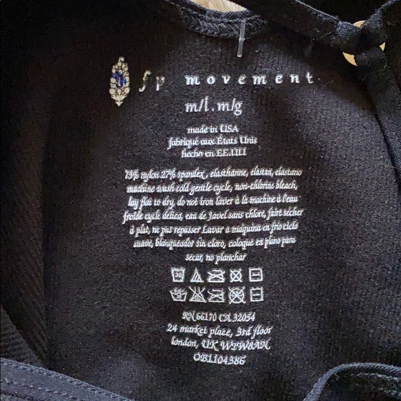 Free People Movement Dance All Day Bodysuit black - Picture 10 of 10